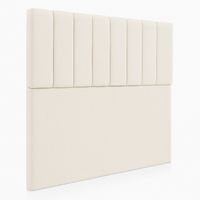 Respaldo De Cama 2 Plazas Turín Crudo