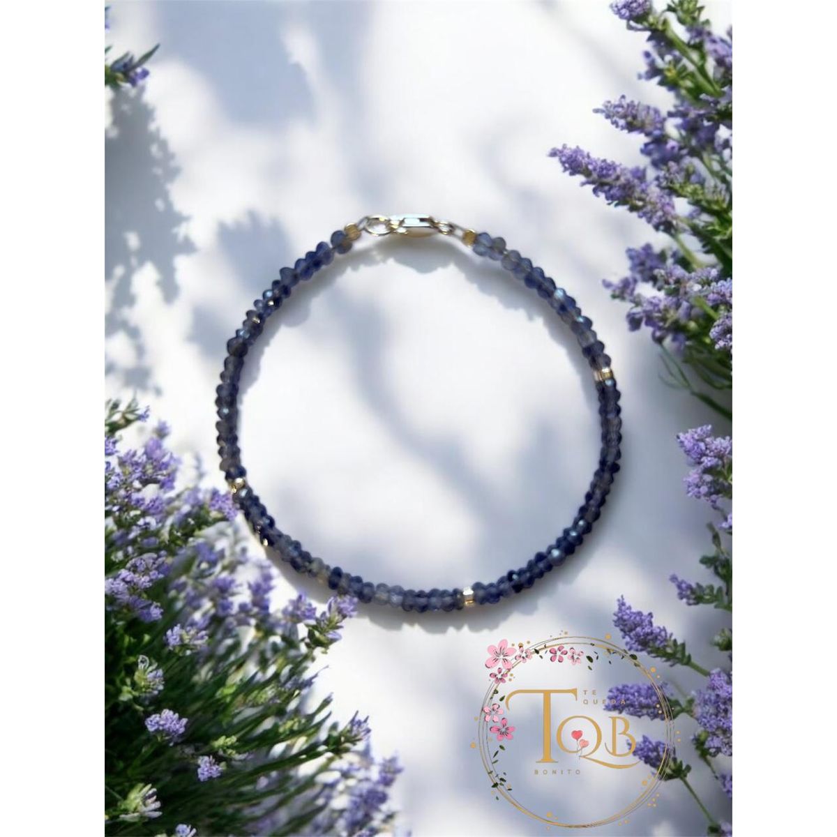 GENERICO - Pulsera iolita plata 925