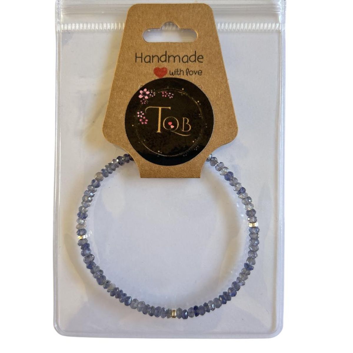 GENERICO - Pulsera iolita plata 925