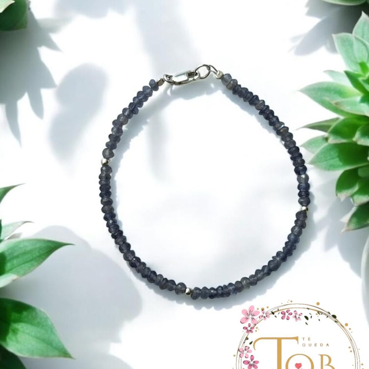 GENERICO - Pulsera iolita plata 925