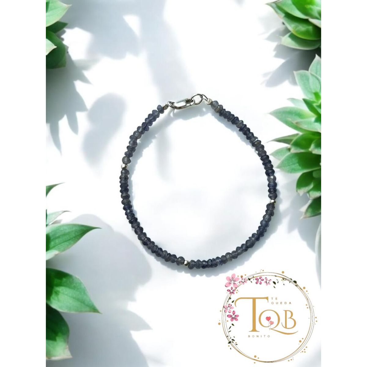 GENERICO - Pulsera iolita plata 925