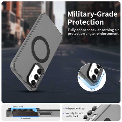 Imagen 2 del producto Carcasa para Samsung A26 5G Compatible Carga Magnética - Negro