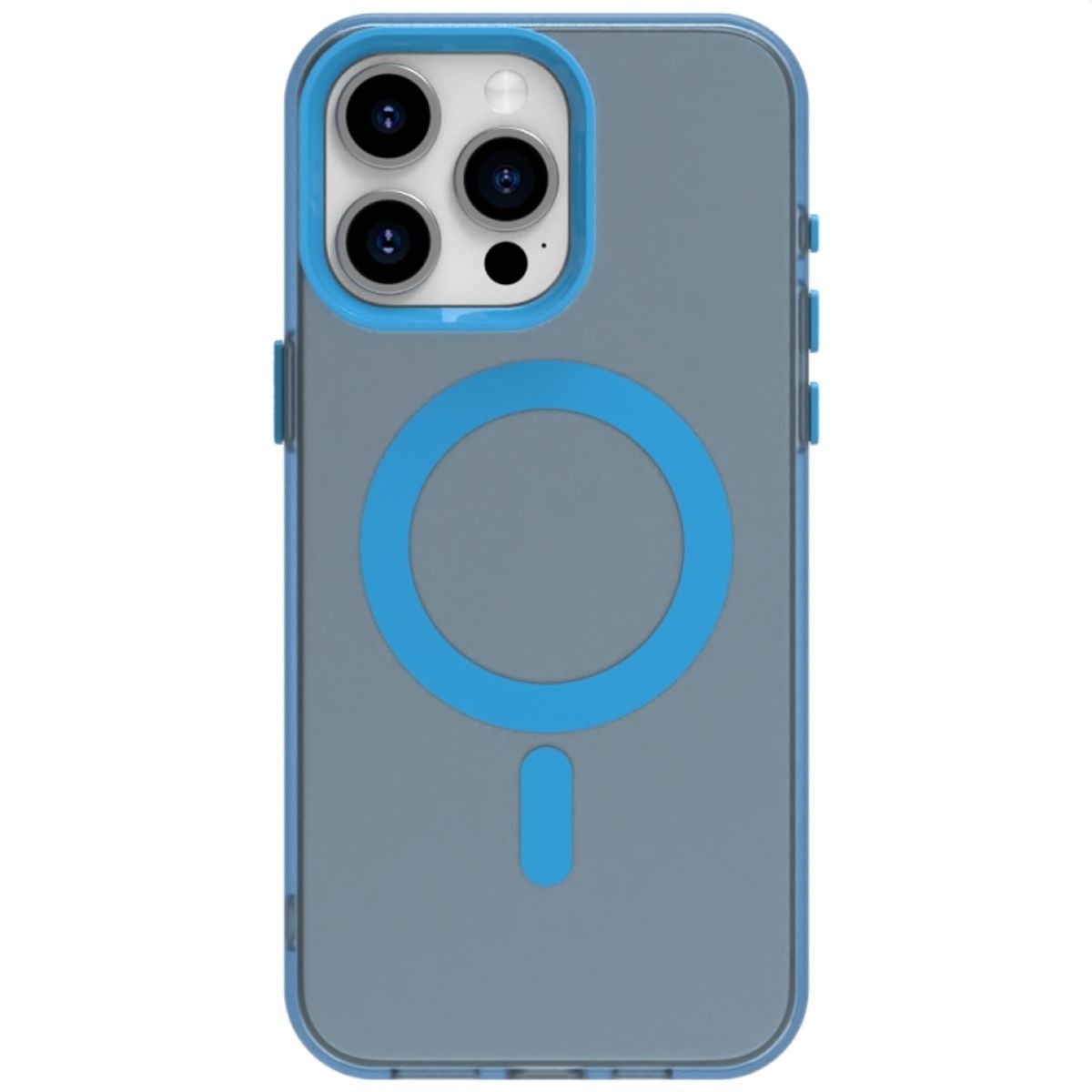 GENERICO - Carcasa para iPhone 14 Pro Compatible Carga Magnética - Celeste