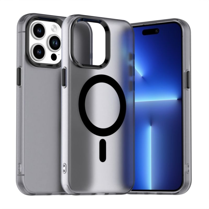 GENERICO - Carcasa para iPhone 14 Pro Max Compatible Carga Magnética - Negro