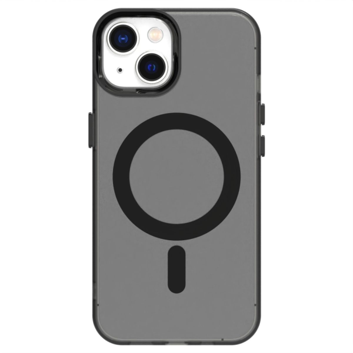 GENERICO - Carcasa para iPhone 15 Plus Compatible Carga Magnética - Negro