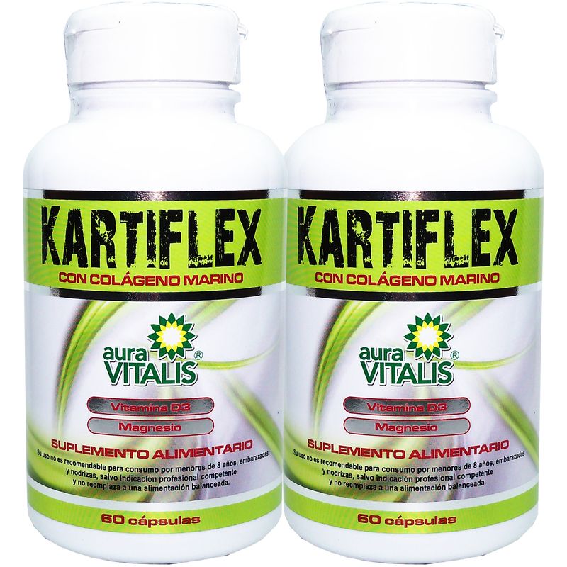 AURA VITALIS - 2 X AURA VITALIS KARTIFLEX 60 CAPSULAS