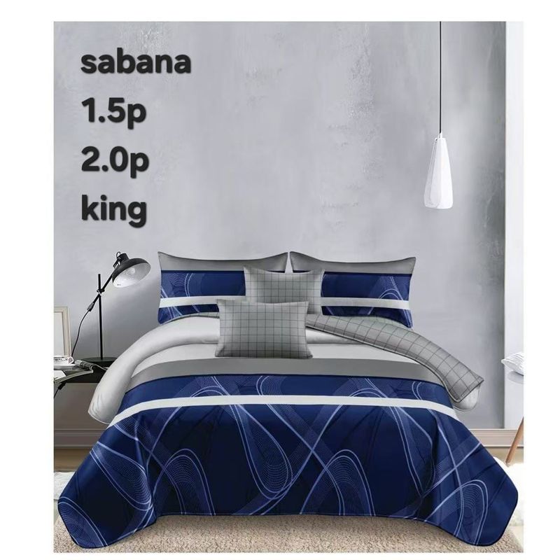 GENERICO - sabana 2p estampada+2 fundas de almohada