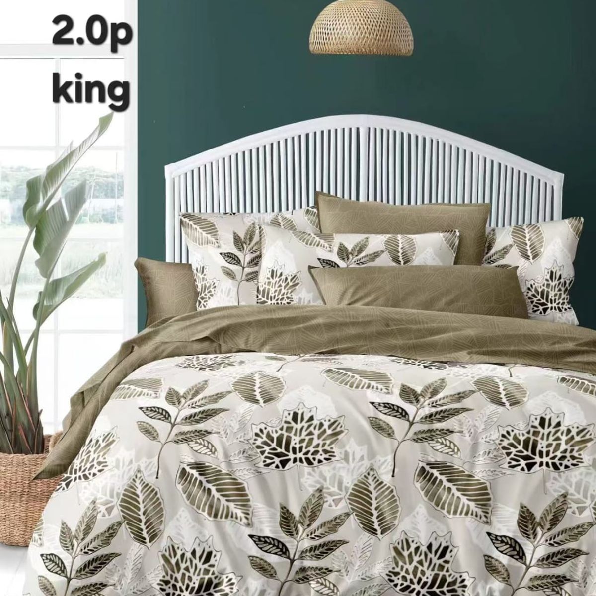 GENERICO - sabana 2p estampada+2 fundas de almohada