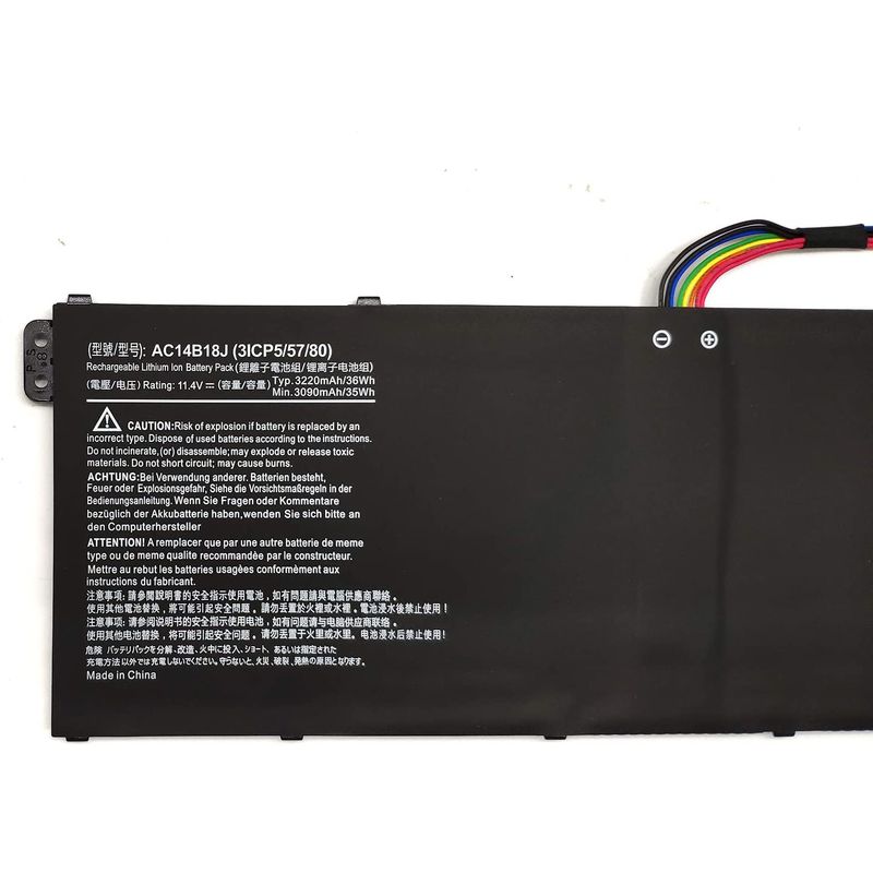 OEM - Bateria ACER AC14B18J para modelos E5-771 E5-771G