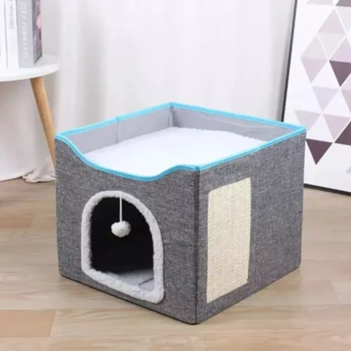 GENERICO - Cama Casa Iglu Para Mascotas Gato Y Perro Pequeño