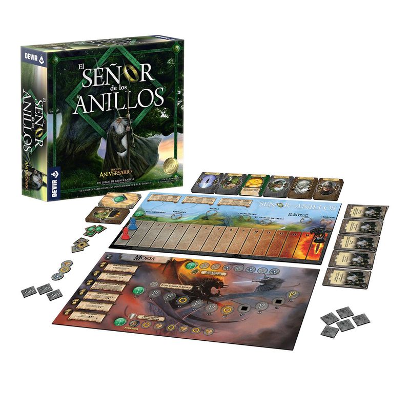 ASMODEE - El Señor de los Anillos Edición Aniversario - Español