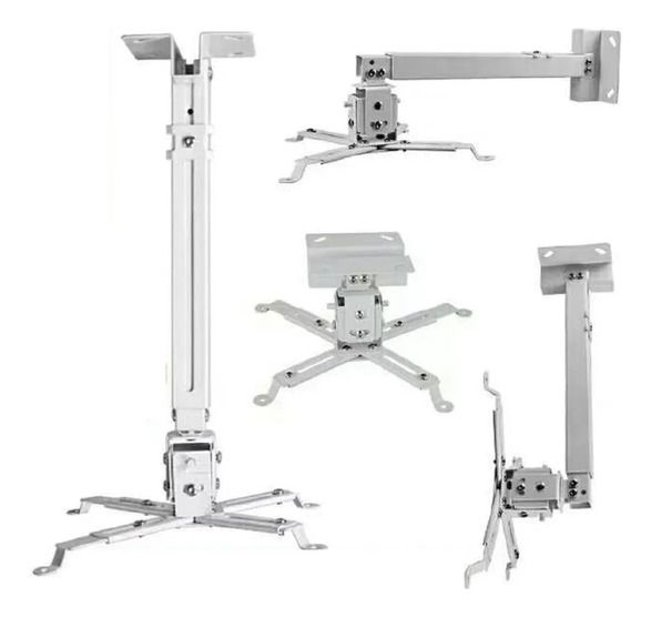 GENERICO Soporte Proyector Techo Extensible Metal 30 A 60cm