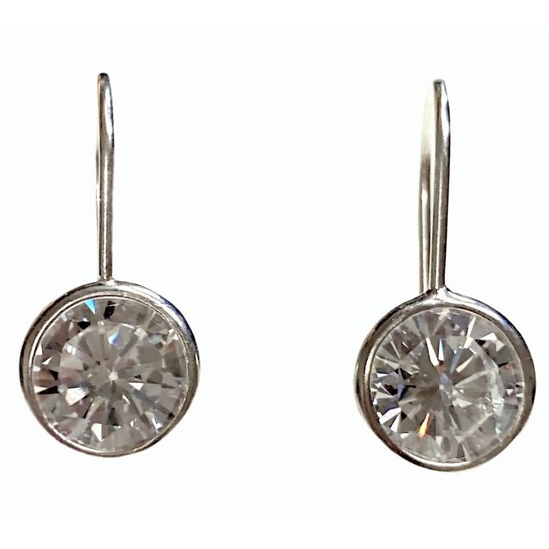 TAETHAI - Aros plata 925 con Circón redondo