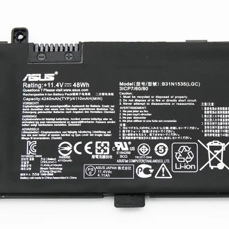 OEM - Bateria ASUS B31N1535 para ZenBook UX310UA-FB035T y FB038T
