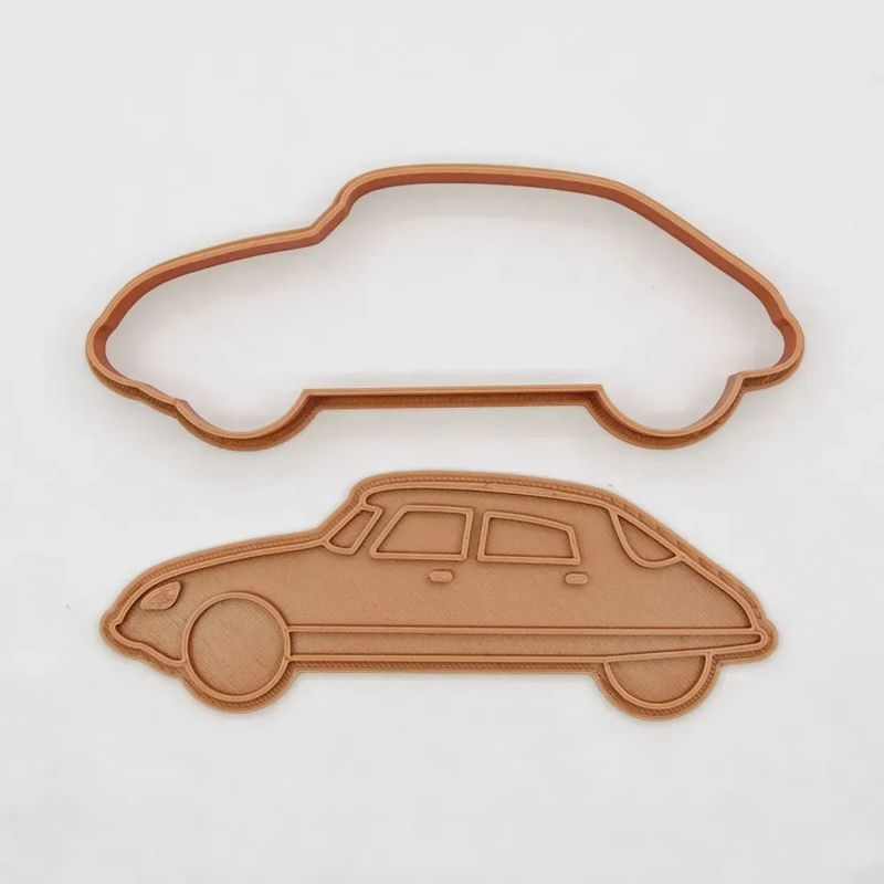 GENERICO - Molde para galletas Diseño Autos - Deportivo Clásico