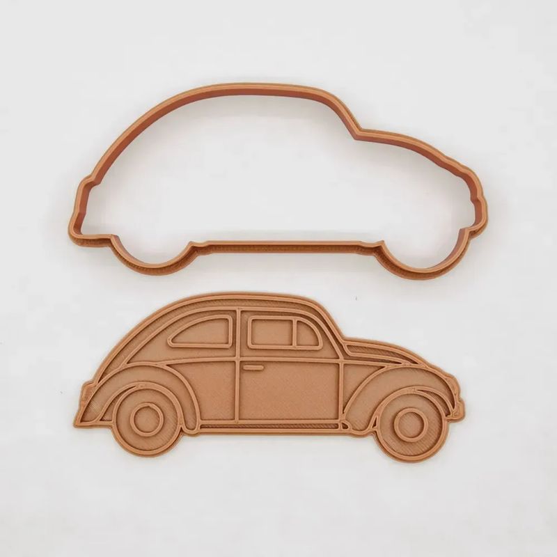 GENERICO - Molde para galletas Diseño Autos - Escarabajo