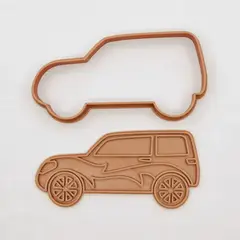 GENERICO - Molde para galletas Diseño Autos - SUV