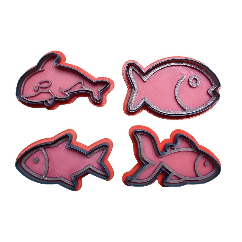 GENERICO - Molde para galletas - Peces