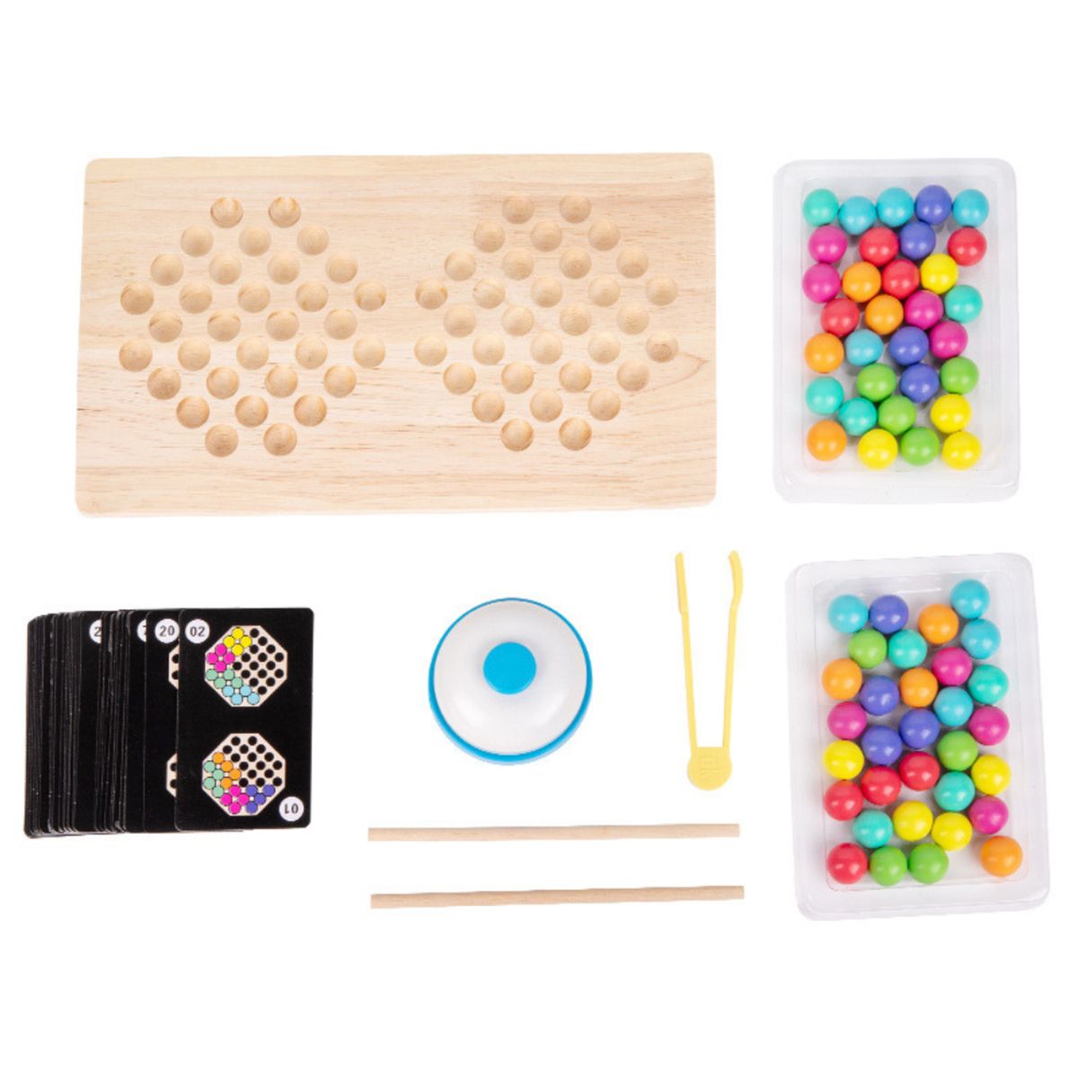 ABC - Juego de Clasificación de Canicas  Desafío Montessori