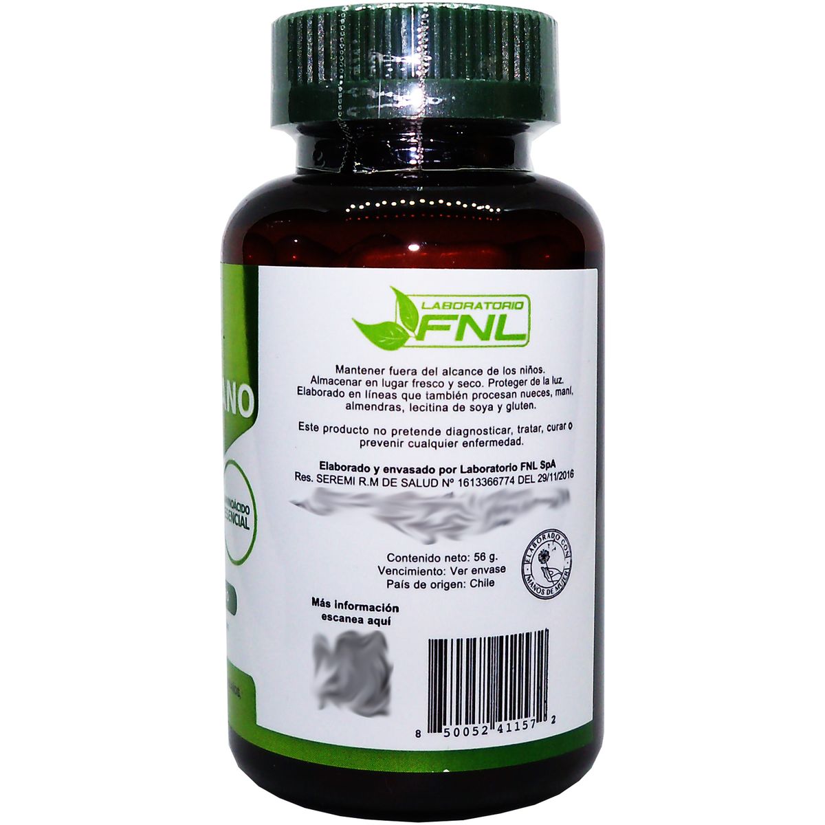 FNL - 2 X L-triptofano 180 Cap 250 Mg Buen Sueño Adios Al Stress.