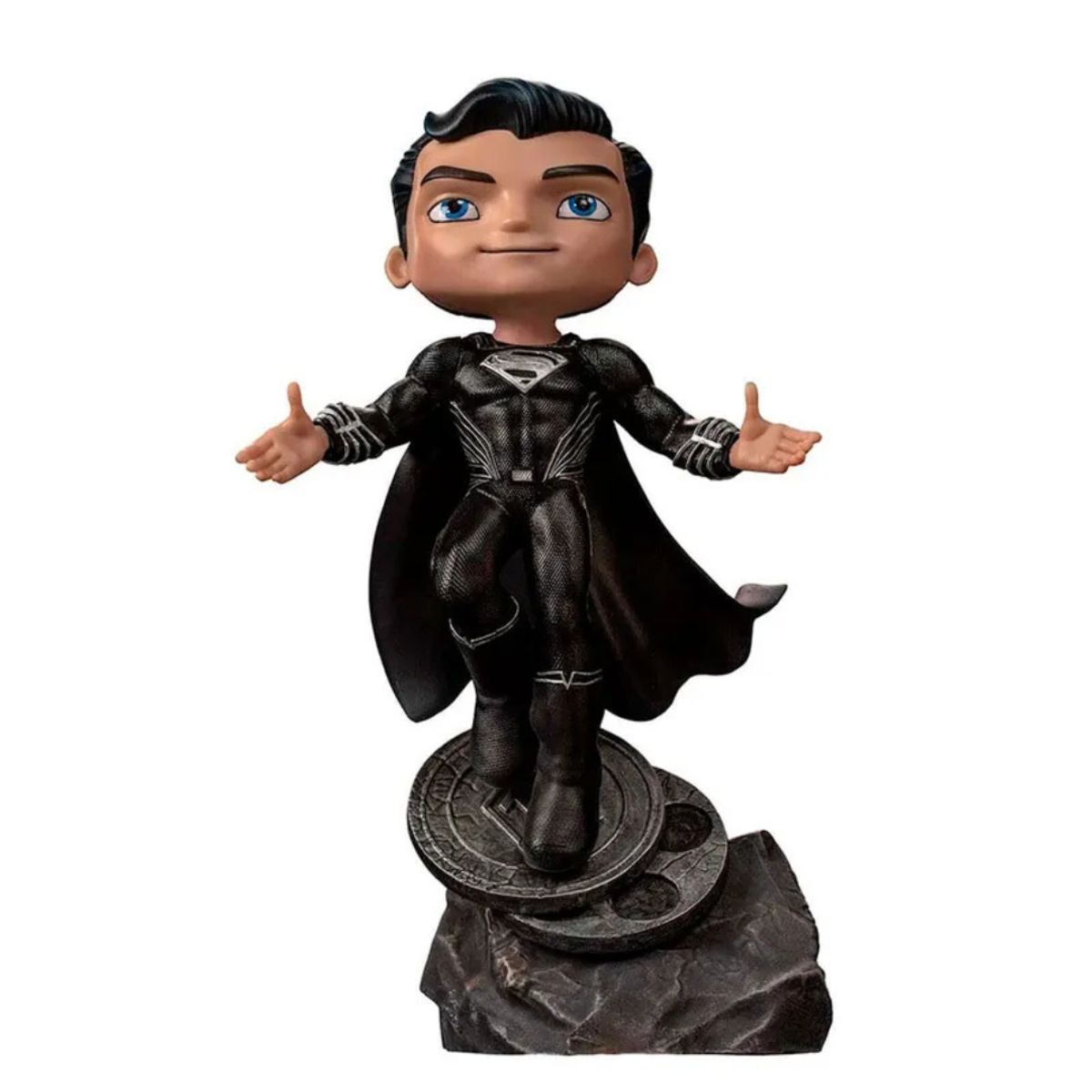 IRON STUDIOS - Superman Black Suit - Justice League - MiniCo - Iron Studios