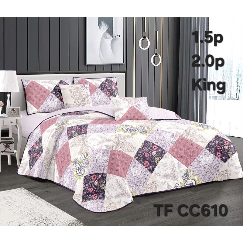 GENERICO - cubrecamas  quilt verano 2plazas 230x250