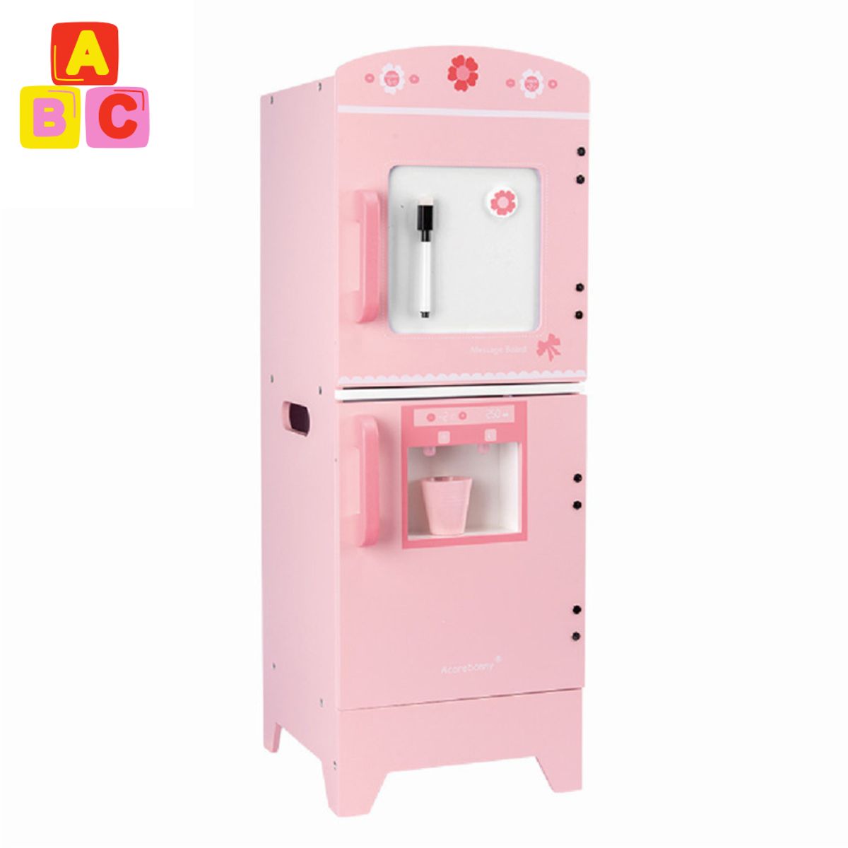 ABC - Refrigerador de Madera para Niños Juego de Imitación