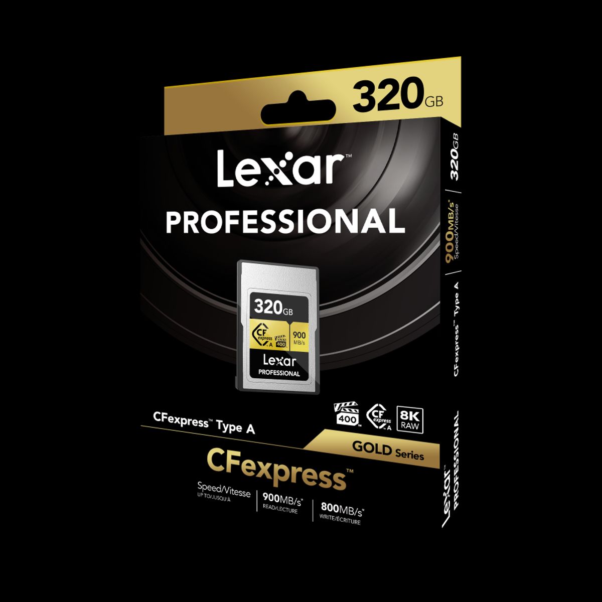 LEXAR - Memoria Cfexpress Tipo A Lexar Gold 320gb 900mbs 8k