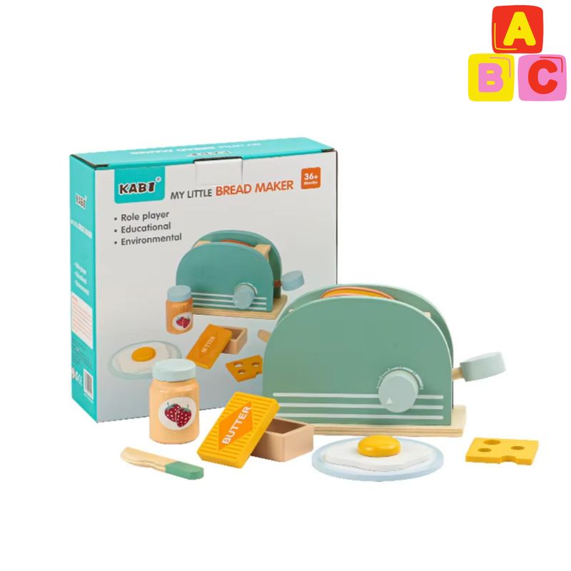 ABC - Tostadora de Madera “My Little Bread Maker”