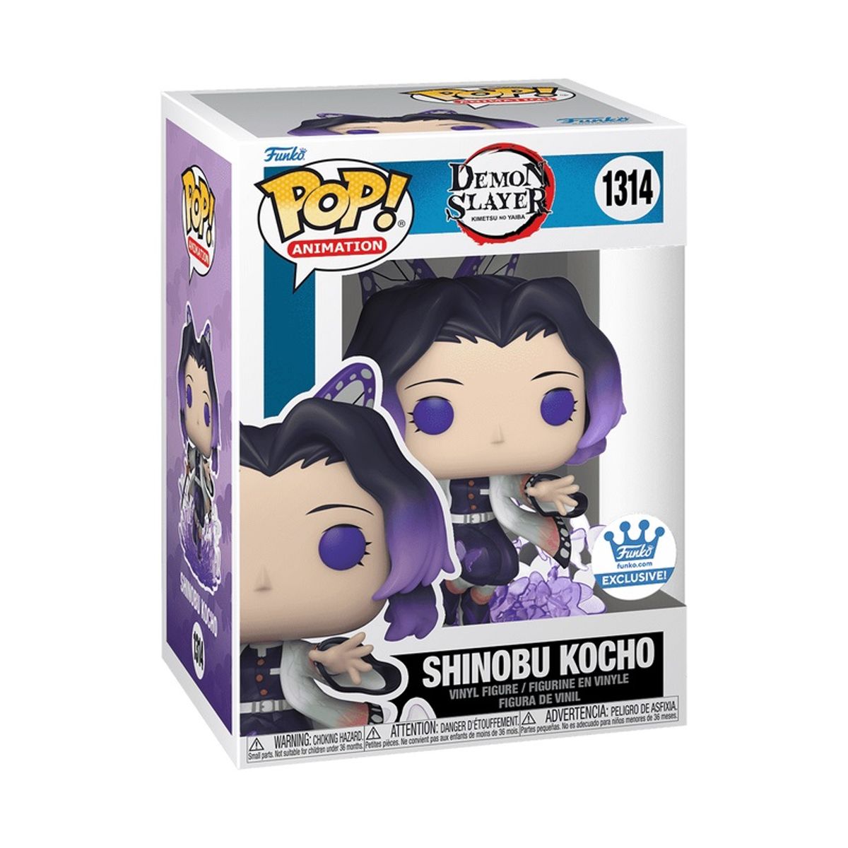 FUNKO - Funko Pop Demon Slayer Shinobu Kocho 1314 Exclusivo