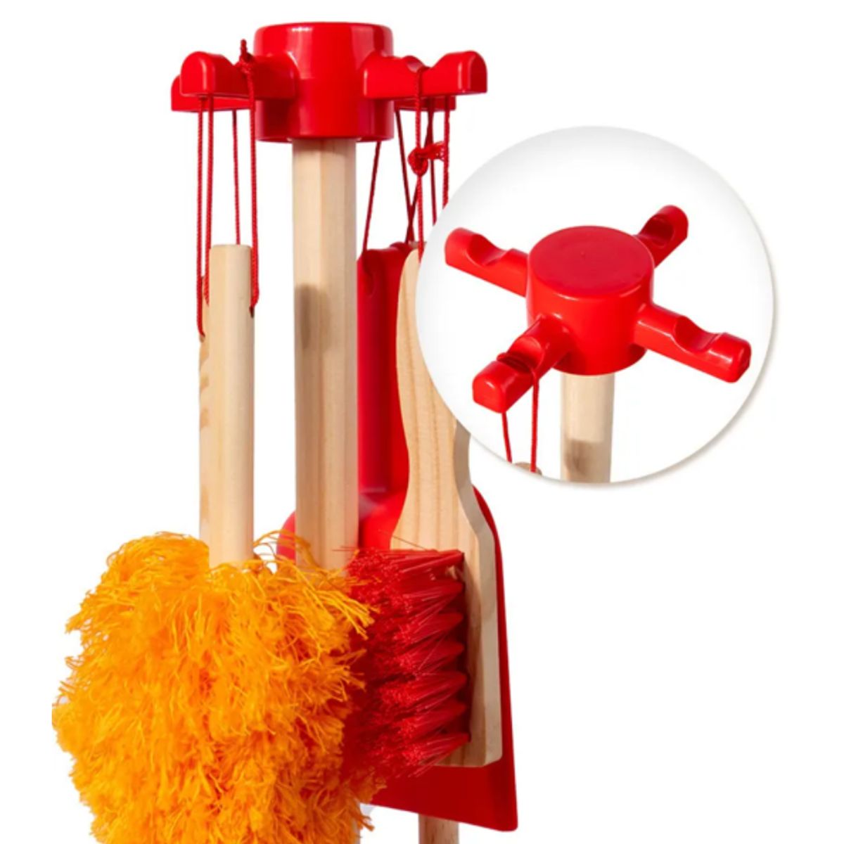 ABC - Set de Limpieza Infantil de Madera Juego Educativo