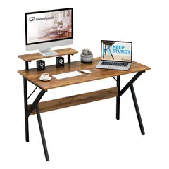 EDWINAYY - Escritorio Minimalista Moderno Con Repisas 293472236in