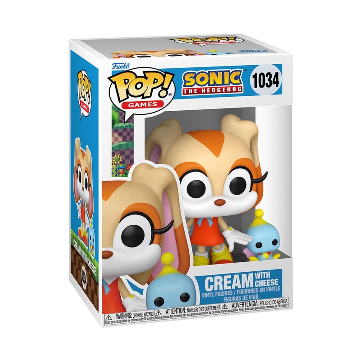 FUNKO - Funko Pop Sonic Cream y Cheese 1034