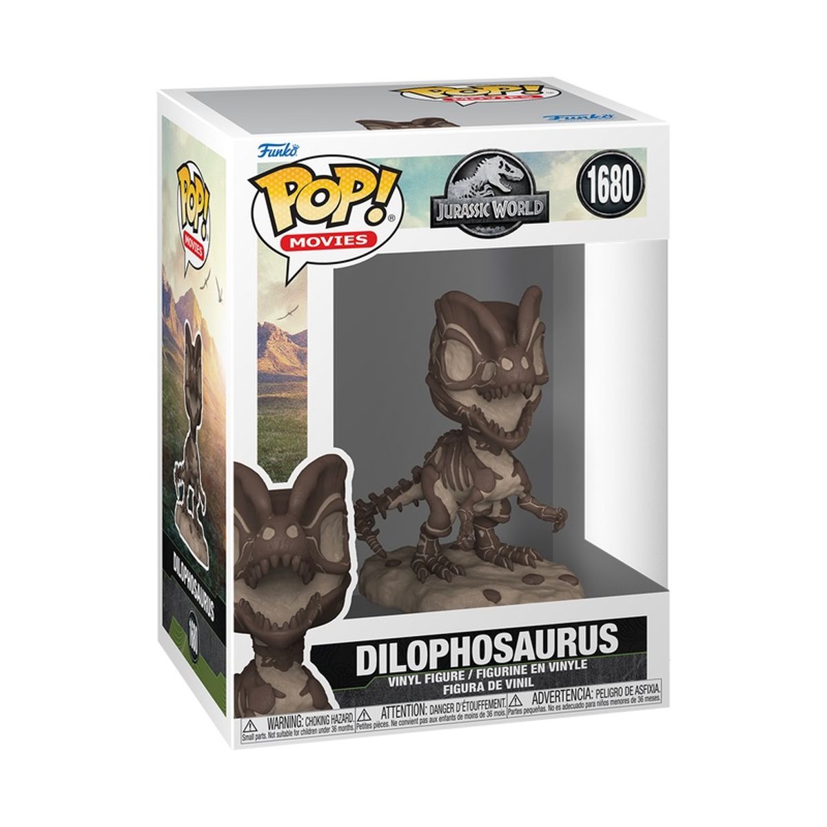 FUNKO - Funko Pop Jurassic World Dilophosaurus 1680 (Fósil)