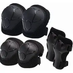 EDWINAYY - Kit Proteccion Deportes Skate Codera Rodilleras Y Muñequeras