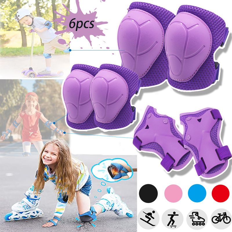 EDWINAYY - Kit Proteccion Deportes Skate Codera Rodilleras Y Muñequeras