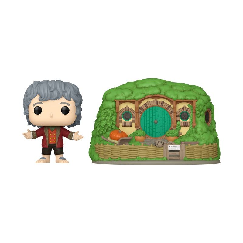FUNKO - Funko Pop El Señor De Los Anillos Bilbo y Bolson Cerrado 39