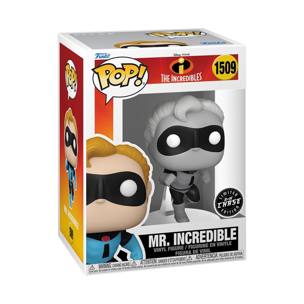 FUNKO - Funko Pop Disney Los Increíbles – Mr. Increible 1509 Chase
