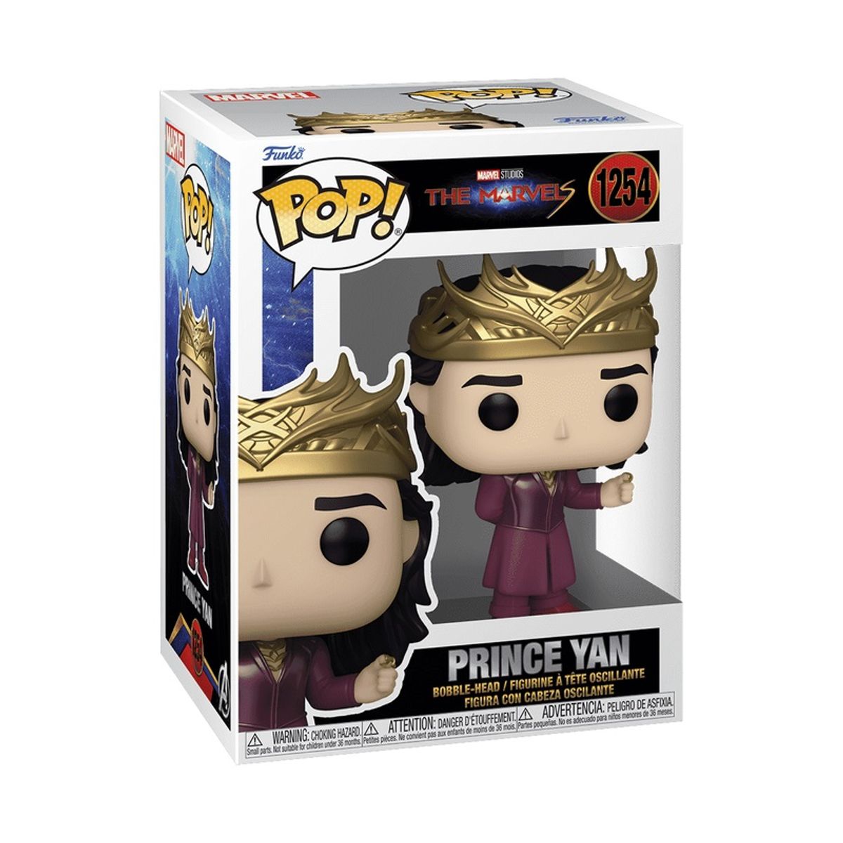FUNKO - Funko Pop The Marvels Príncipe Yan 1254