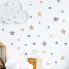 CREA TALLER - Estrellas vinilo stickers deco muro dormitorio infantil