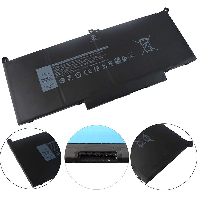 OEM - "Bateria F3YGT para Dell Latitude 7280, 7290, 7380, 7390 7480"
