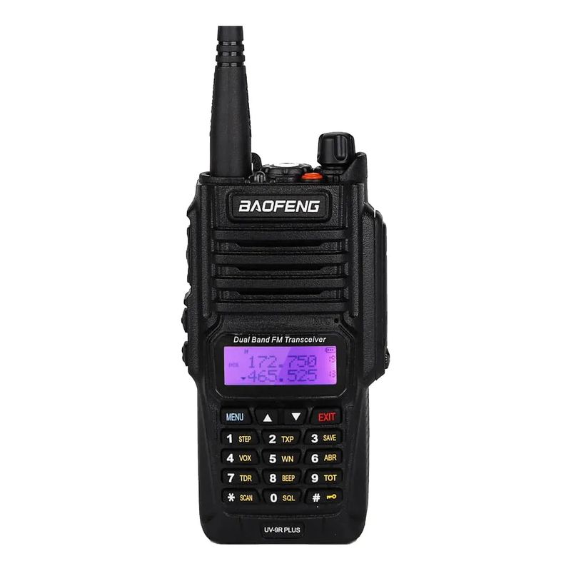 LISM - Walkie-talkie Baofeng UV9r UV-9R y frecuencia UhfYVhf - negro