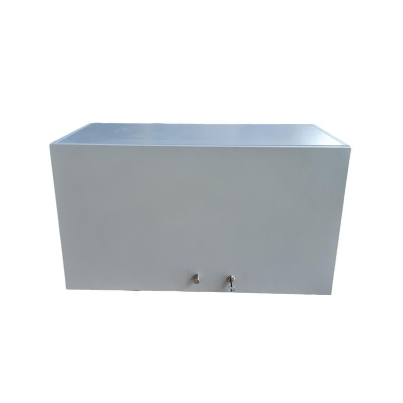 GENERICO - Mueble Aéreo Archivador Oficina 80 X 45 Cm Gris Humo