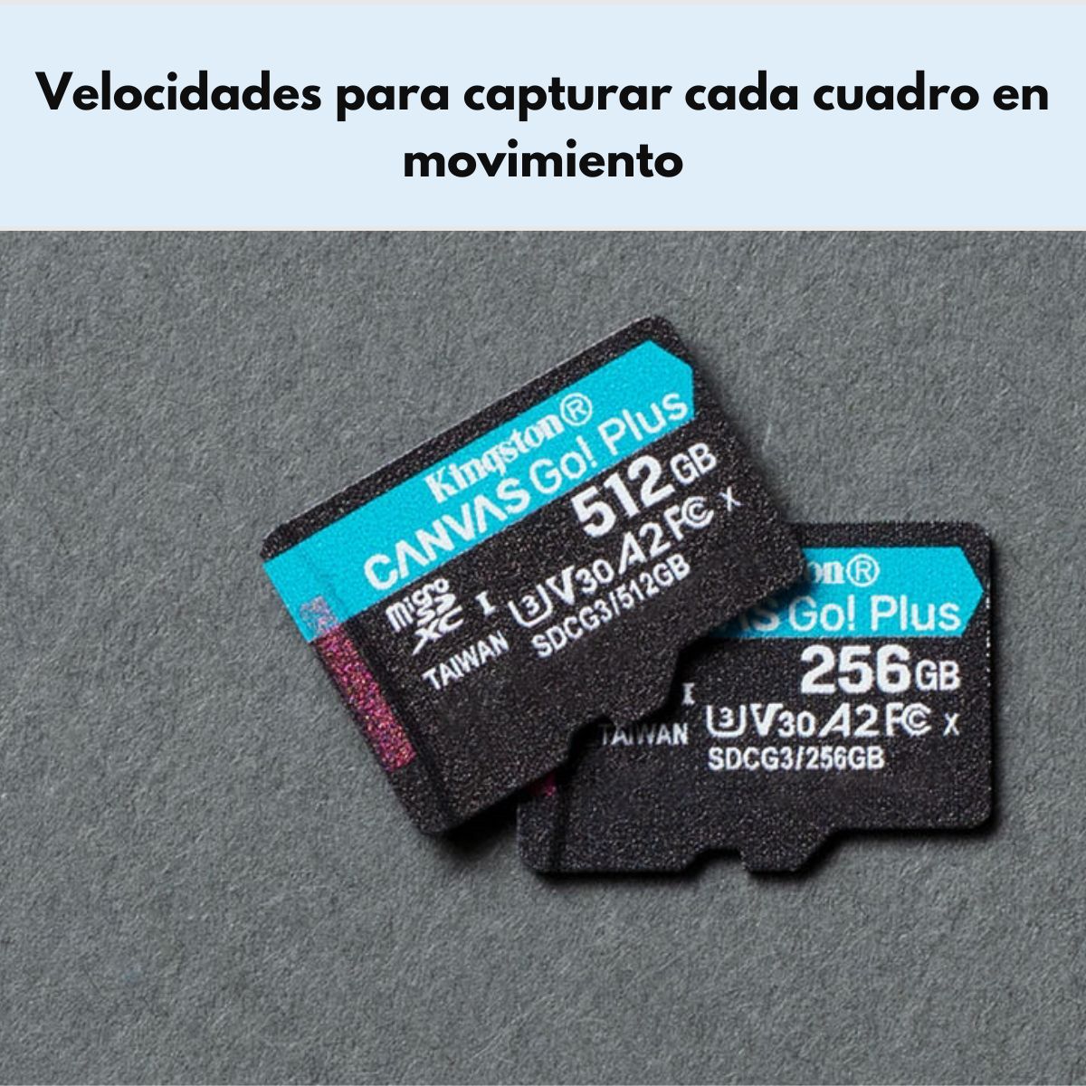 KINGSTON - Microsd Kingston 128gb Canvas Go Plus Uhs-i A2 V30 U3 C10