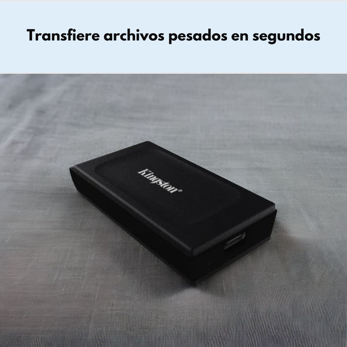 KINGSTON - Unidad Estado Solido Kingston Ssd Xs1000 Externo 1tb Usb 3.2