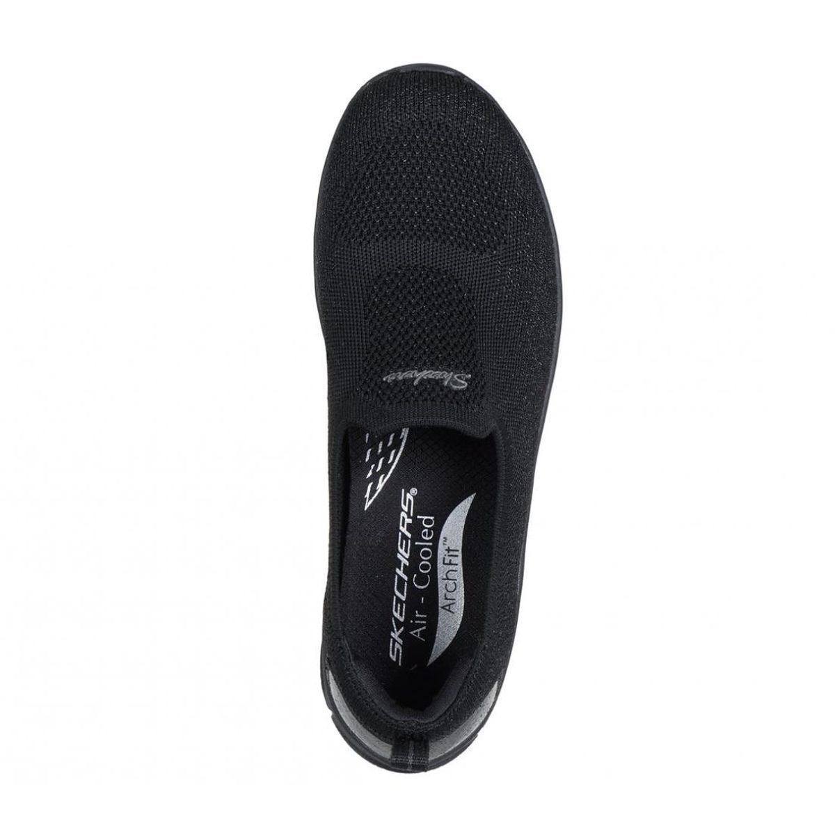 SKECHERS - Zapatillas Mujer Arch Fit Sunny Negro Skechers