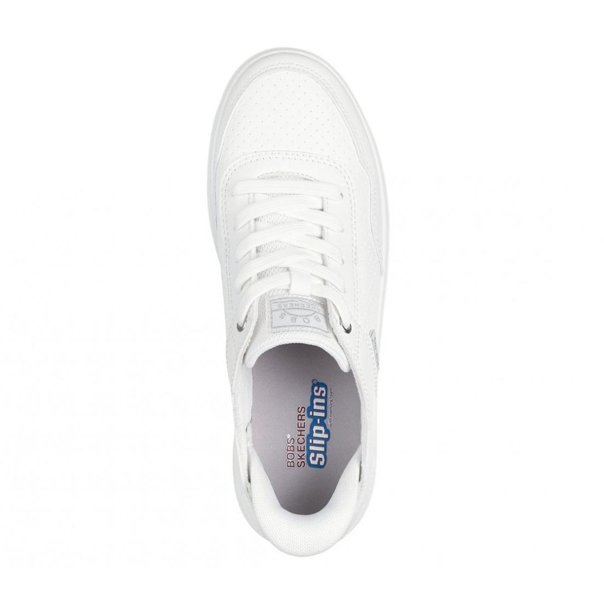 SKECHERS - Zapatillas Mujer Slip-ins Bobs Dvine Blanco WT Skechers