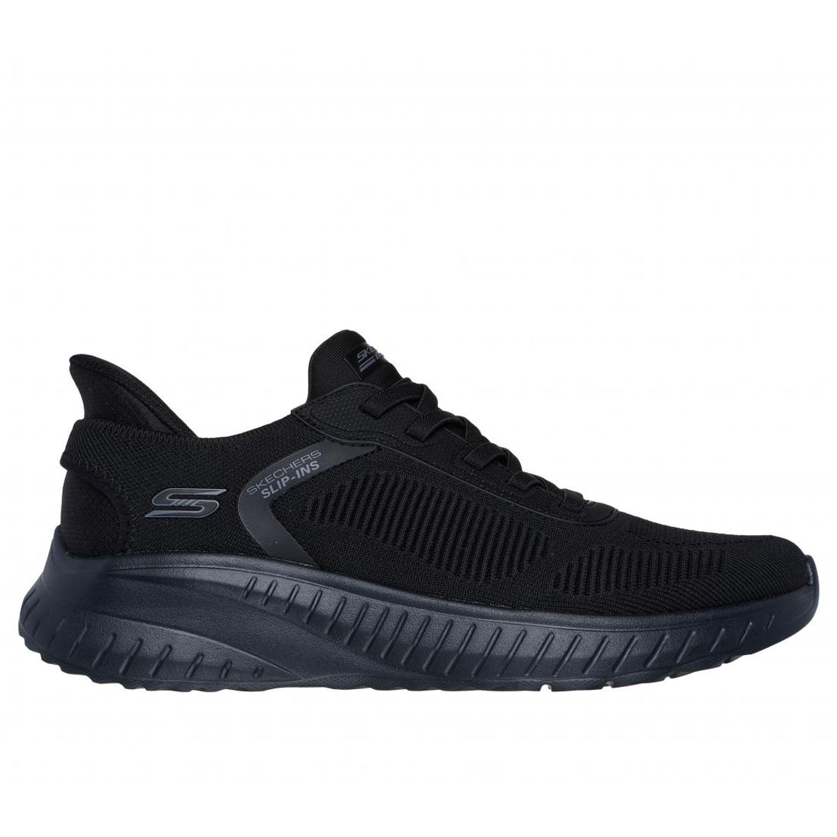 SKECHERS - Zapatillas Hombre Slipins BobsSportSquadChaosK Negro Skechers
