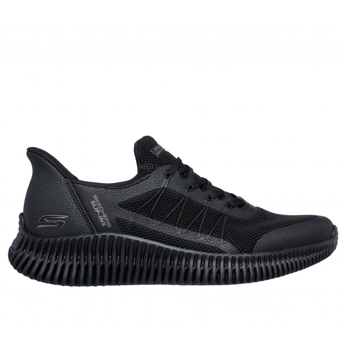 SKECHERS - Zapatillas Hombre Slip-ins Bobs Geo Lite BK Negro Skechers