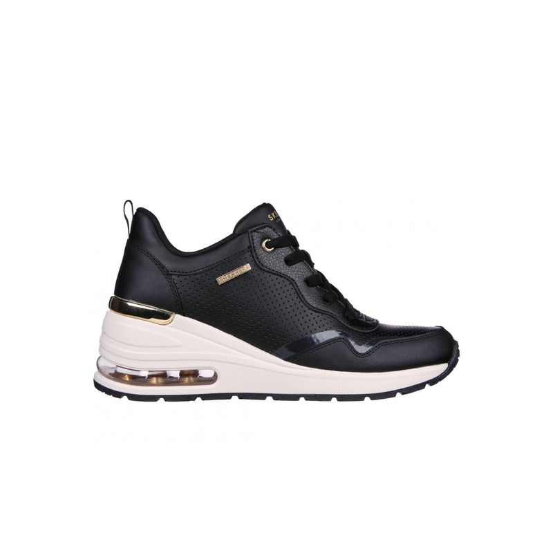 SKECHERS - Zapatillas Mujer Million Air Negro BL Skechers